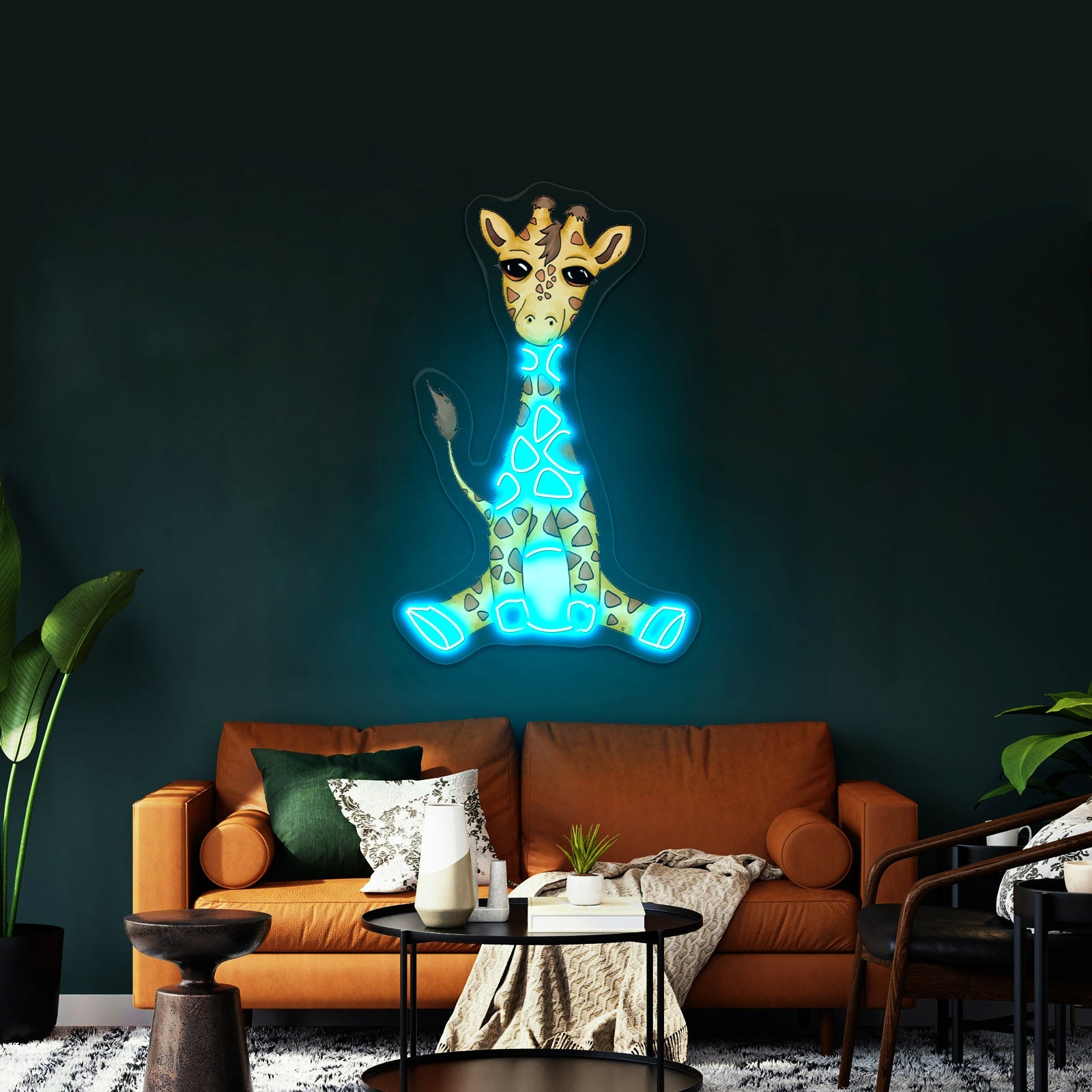 Baby Giraffe Neon Signs For Animal Neon Signs - Shineneon