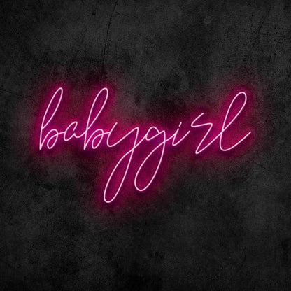 Baby Girl Led Neon Sign - Shineneon