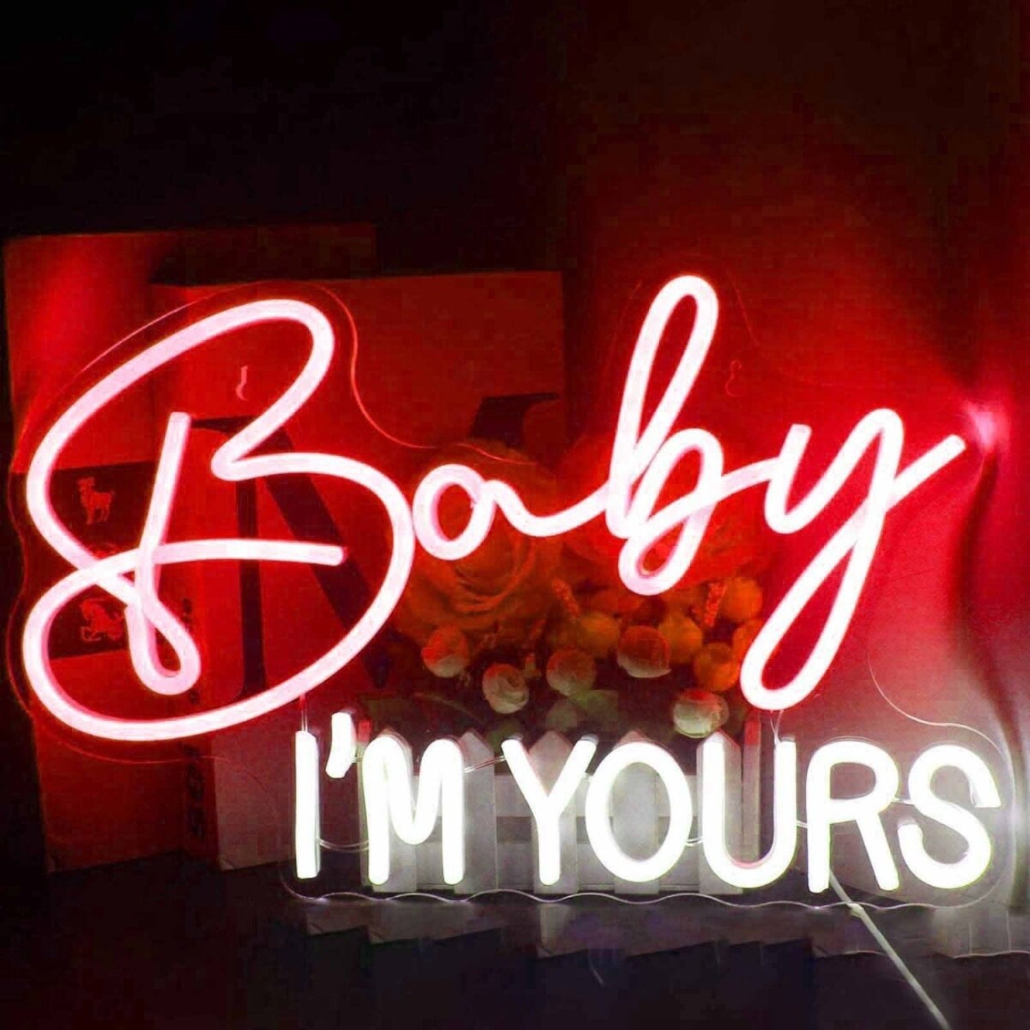 Baby I Am Yours Deco Neon Sign | Shineneon