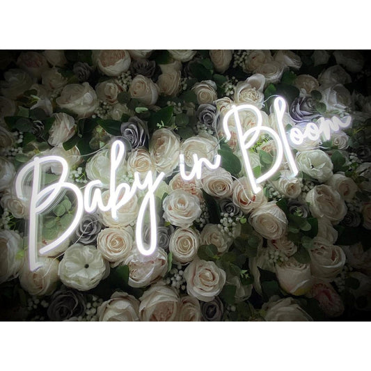 Baby In Bloom Neon Signs Neon Lights Led Neon Signs