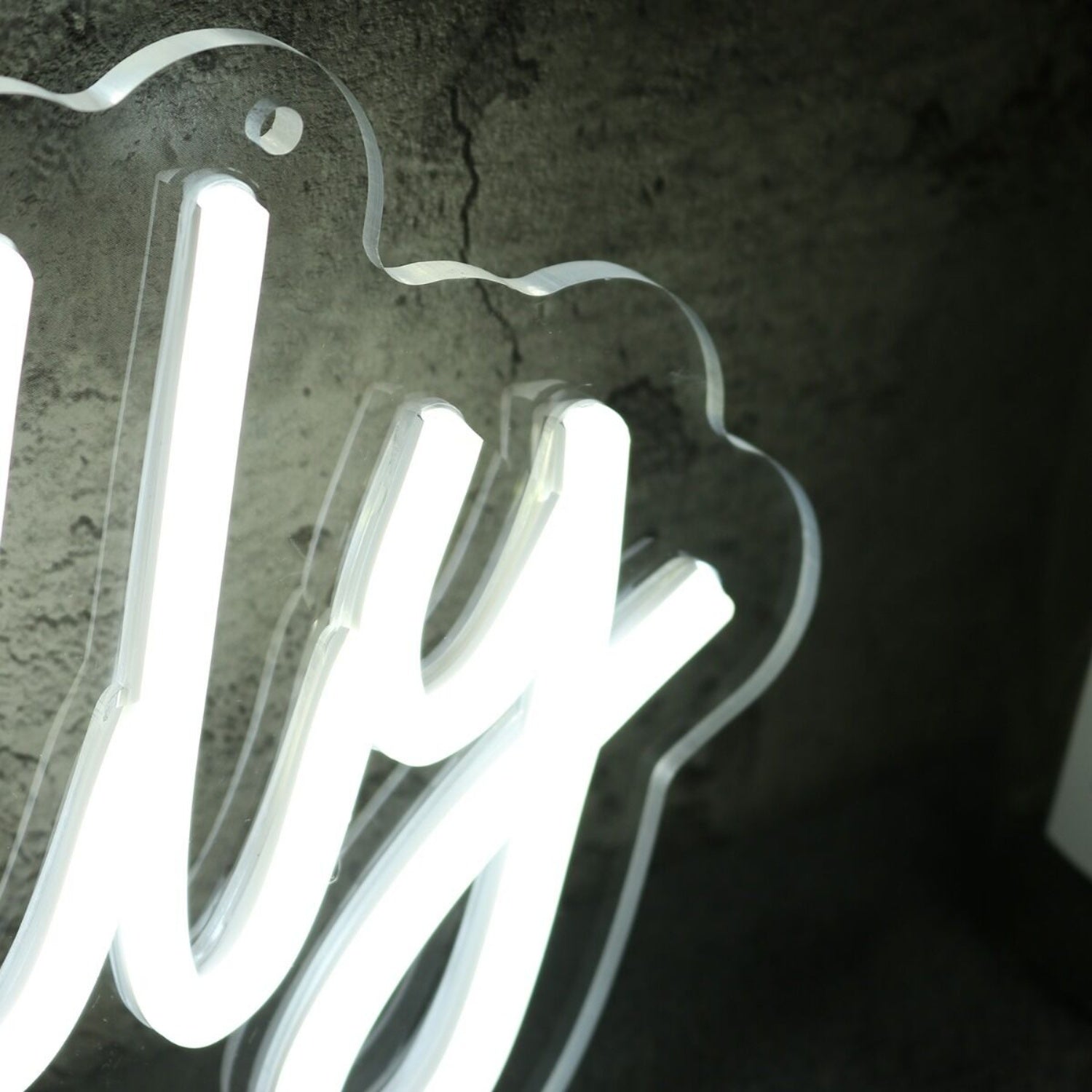 Baby Kelly White Neon Sign | Shineneon