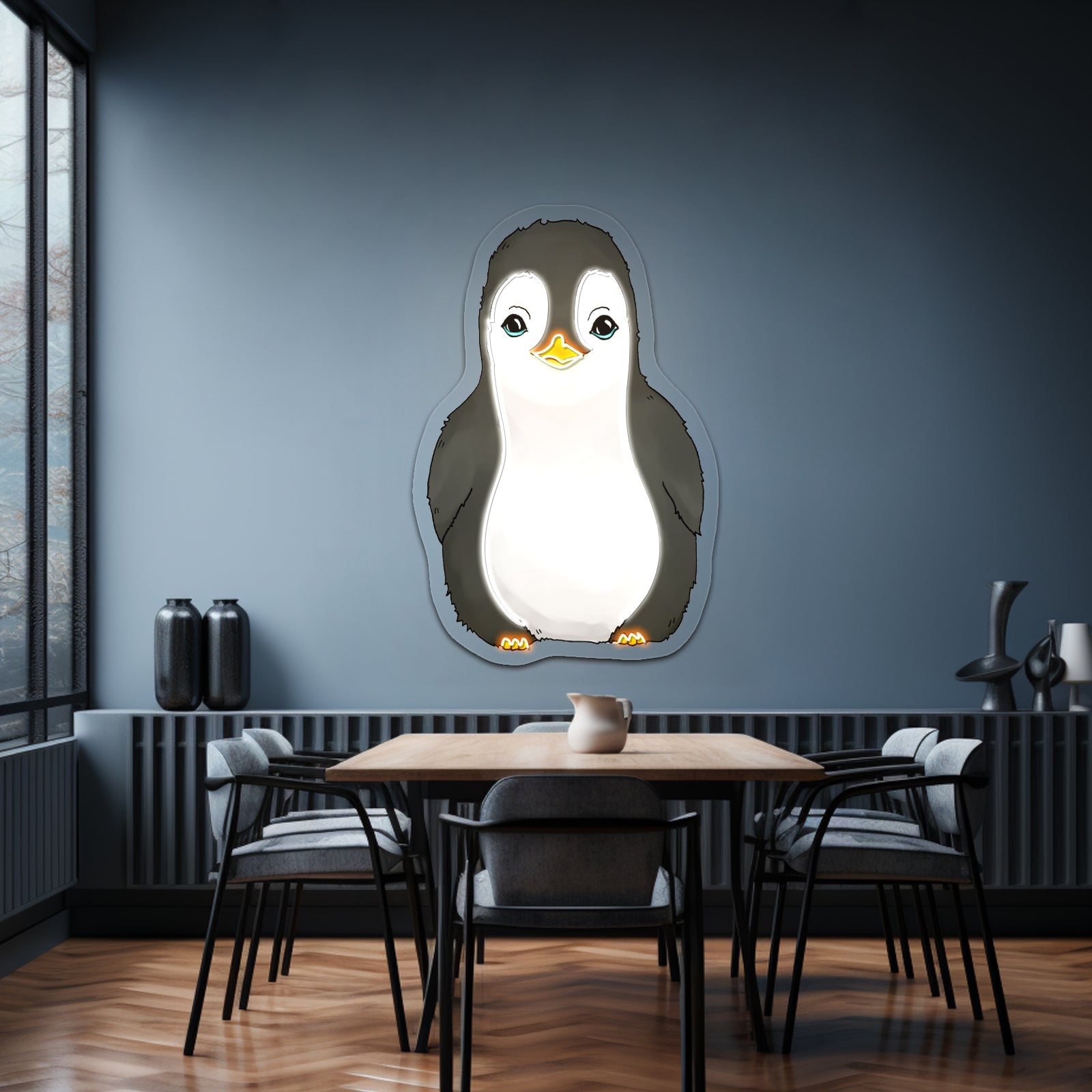 Baby Penguin Neon Signs Neon Signs For Kidsroom - Shineneon
