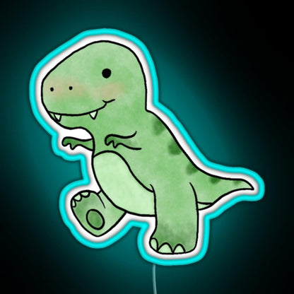 Baby T Rex Rgb Led Neon Sign Pop Wall Art - Shineneon