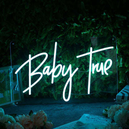 Baby True Blue Neon Sign | Shineneon