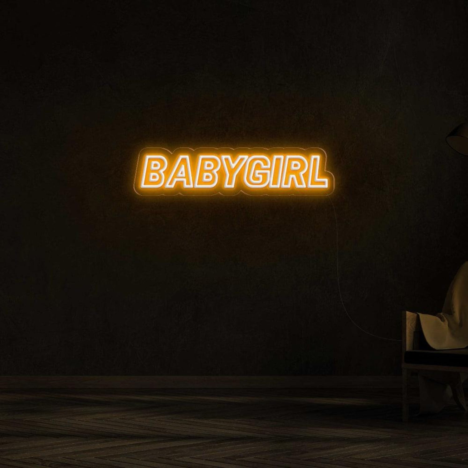 Babygirl Blue Led Neon Sign For Modern Bedroom Home Decor | Shineneon