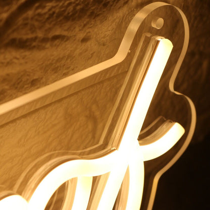 Babygirl Lipof Yellow Led Neon Sign - Shineneon