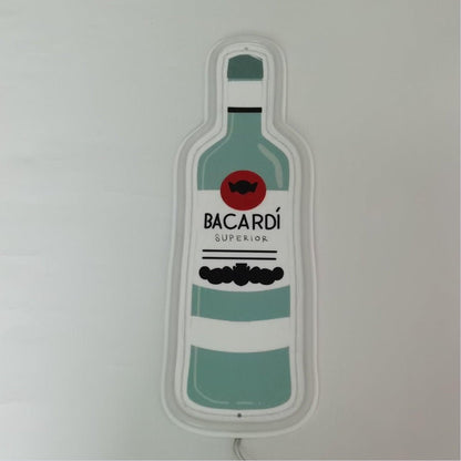 Bacardi Rum Bottle Neon Sign - Shineneon
