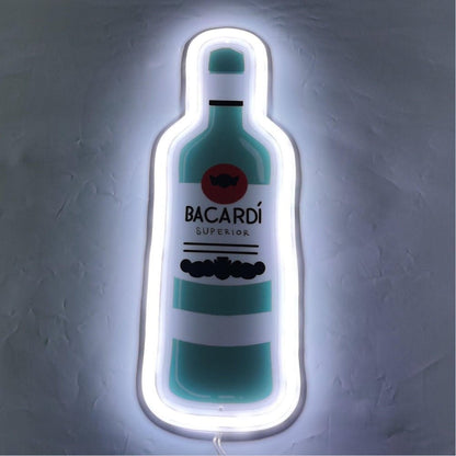 Bacardi Rum Bottle Neon Sign - Shineneon