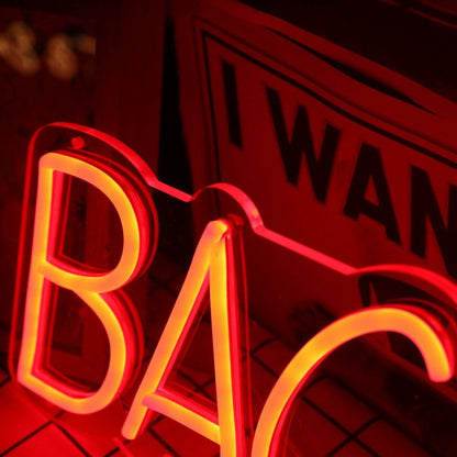 Back 2 The Bs Red Custom Led Neon Sign - Shineneon