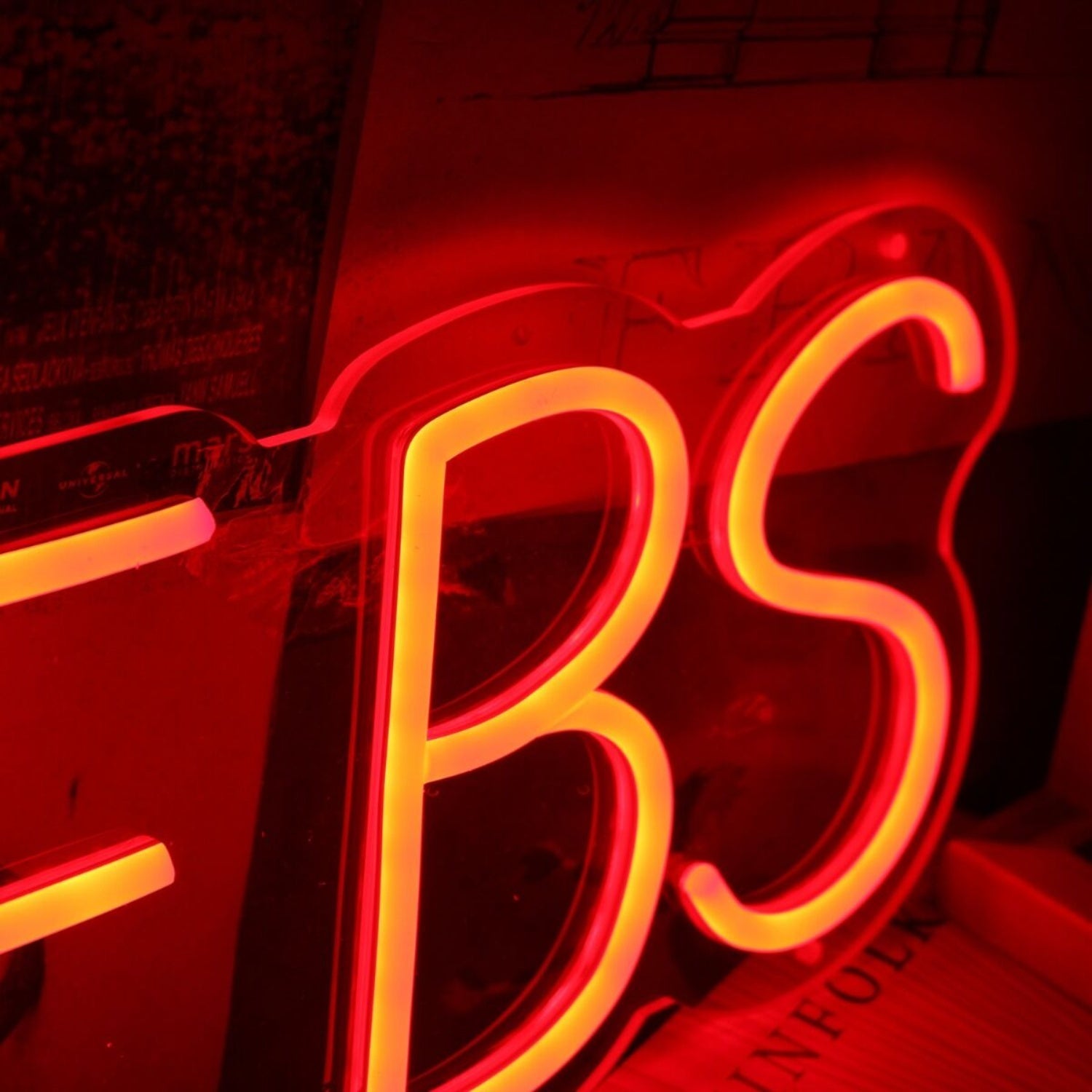 Back 2 The Bs Red Custom Led Neon Sign - Shineneon