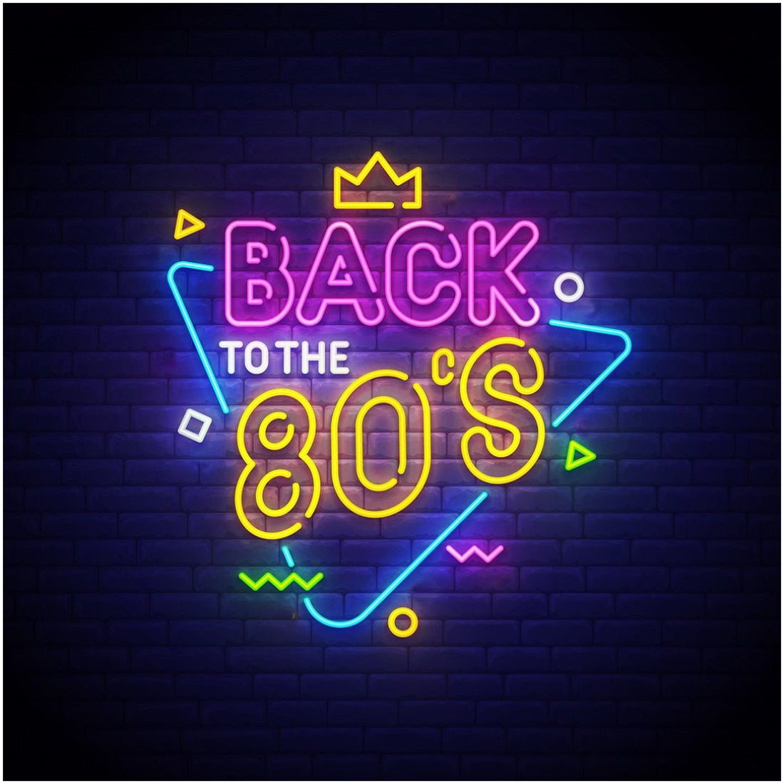 Back To The 80s Led Sign Business Neon Sign