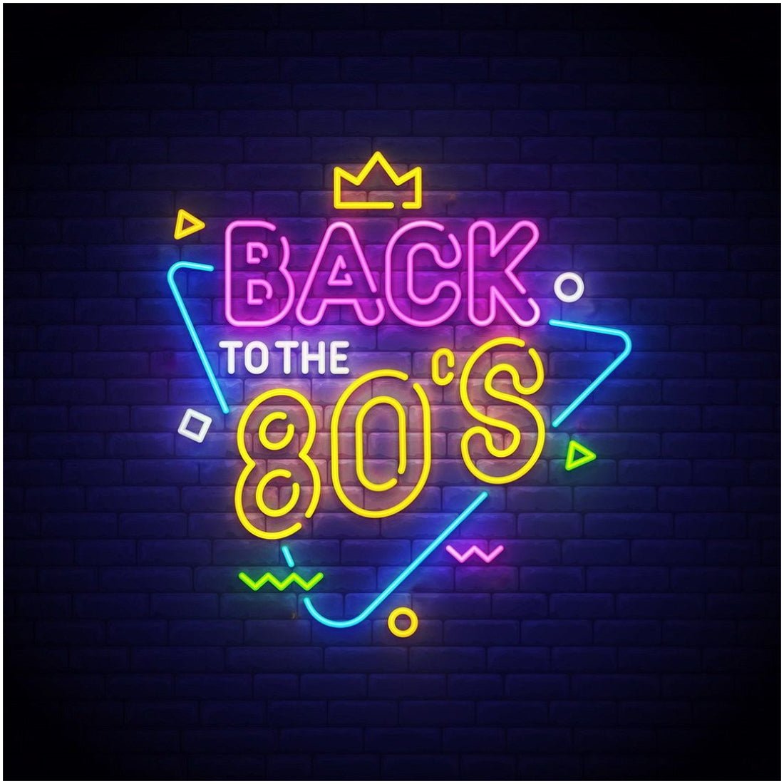 Back To The 80s Led Sign Business Neon Sign - Shineneon
