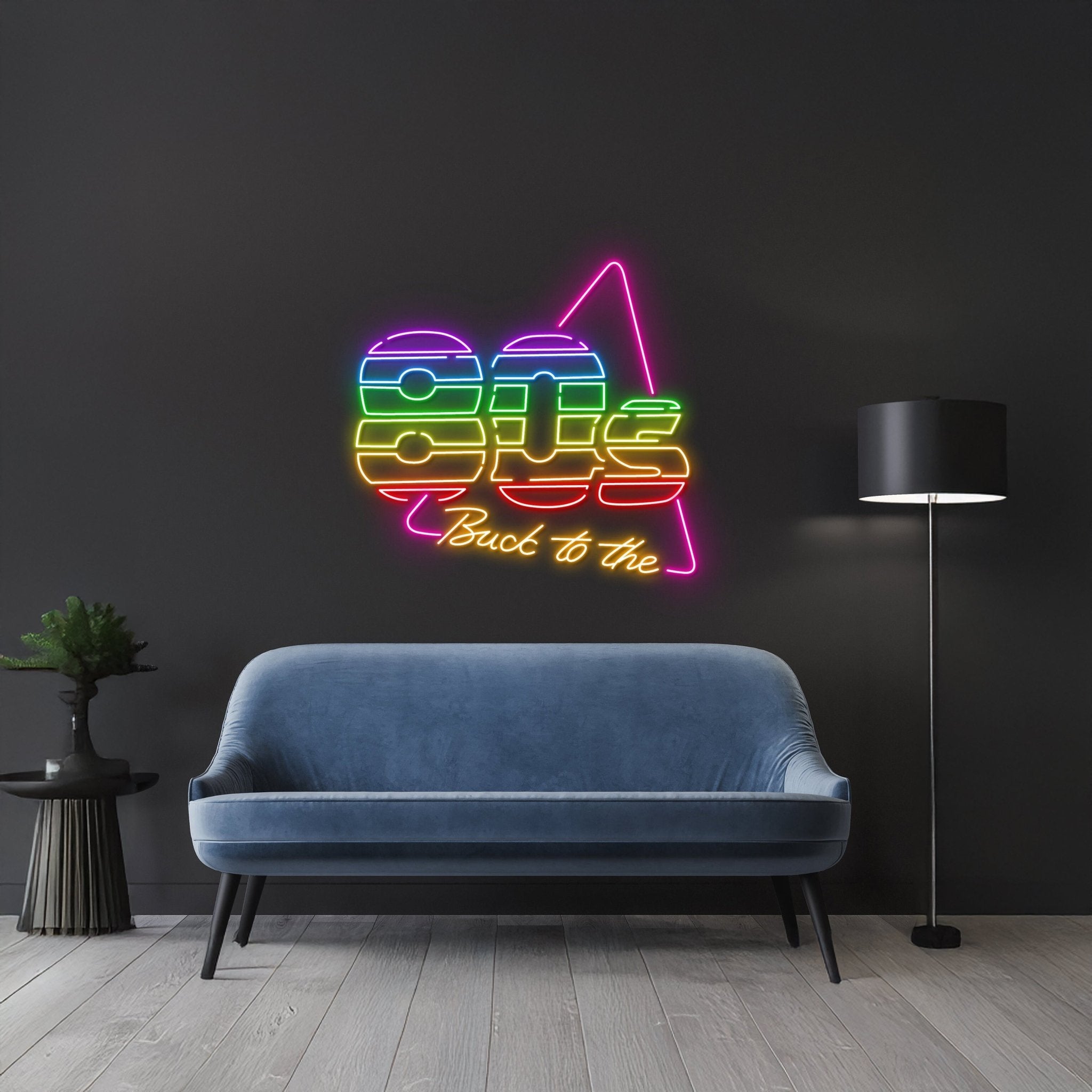Back To The 80S Neon Led Sign Back To The 80S Led Ligh - Shineneon