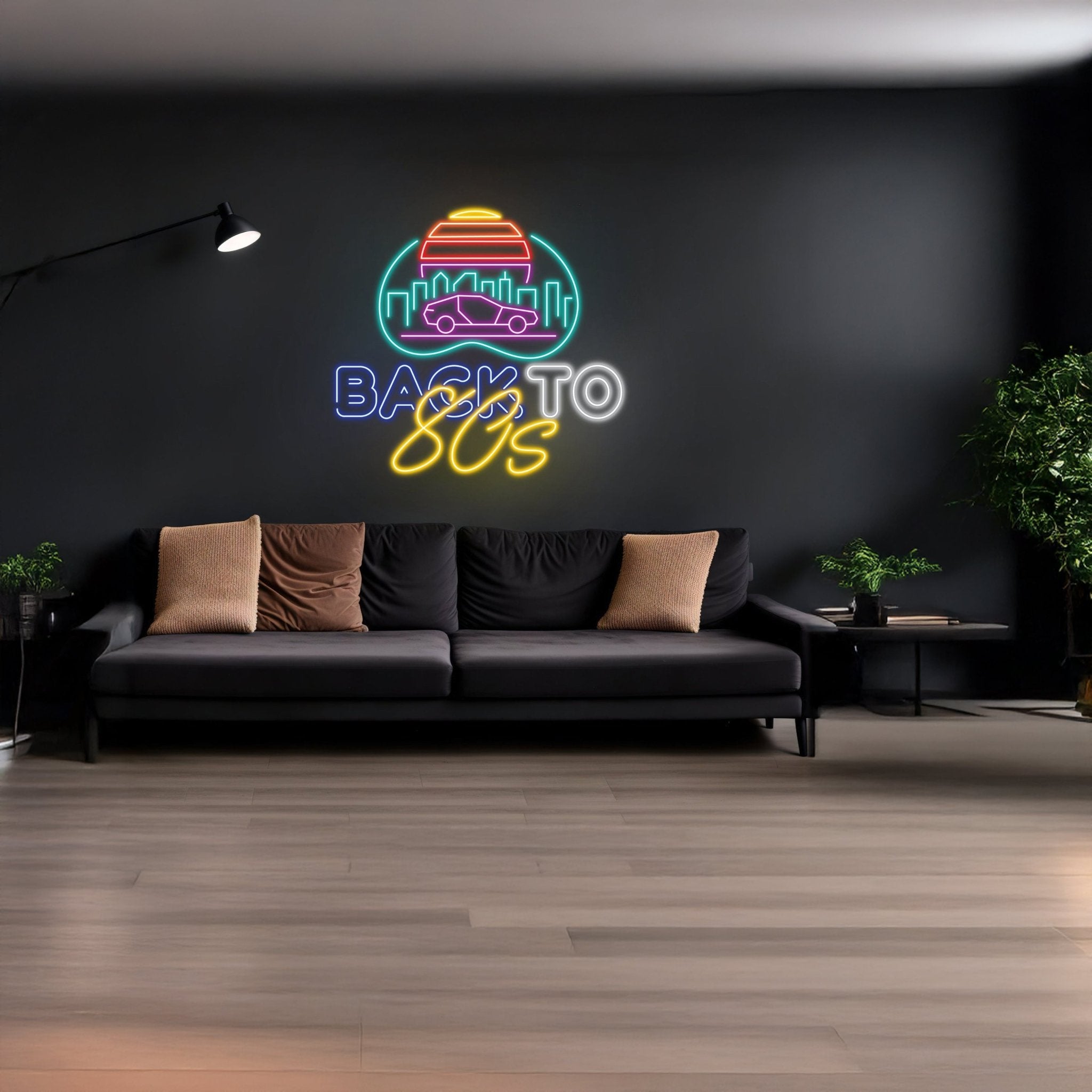 Back To The 80S Neon Led Sign Custom Neon Sign - Shineneon
