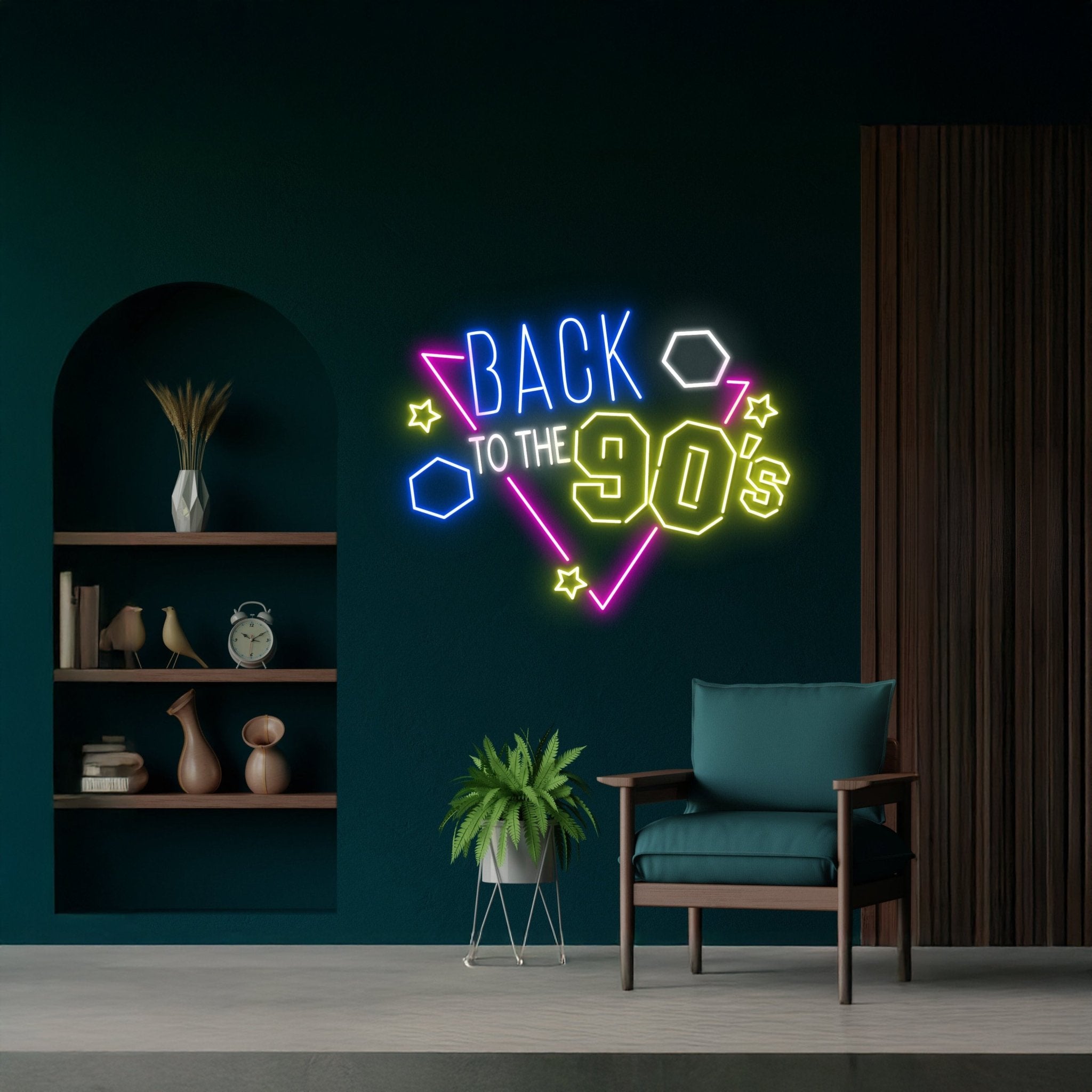 Back To The 90S Neon Led Sign - Shineneon