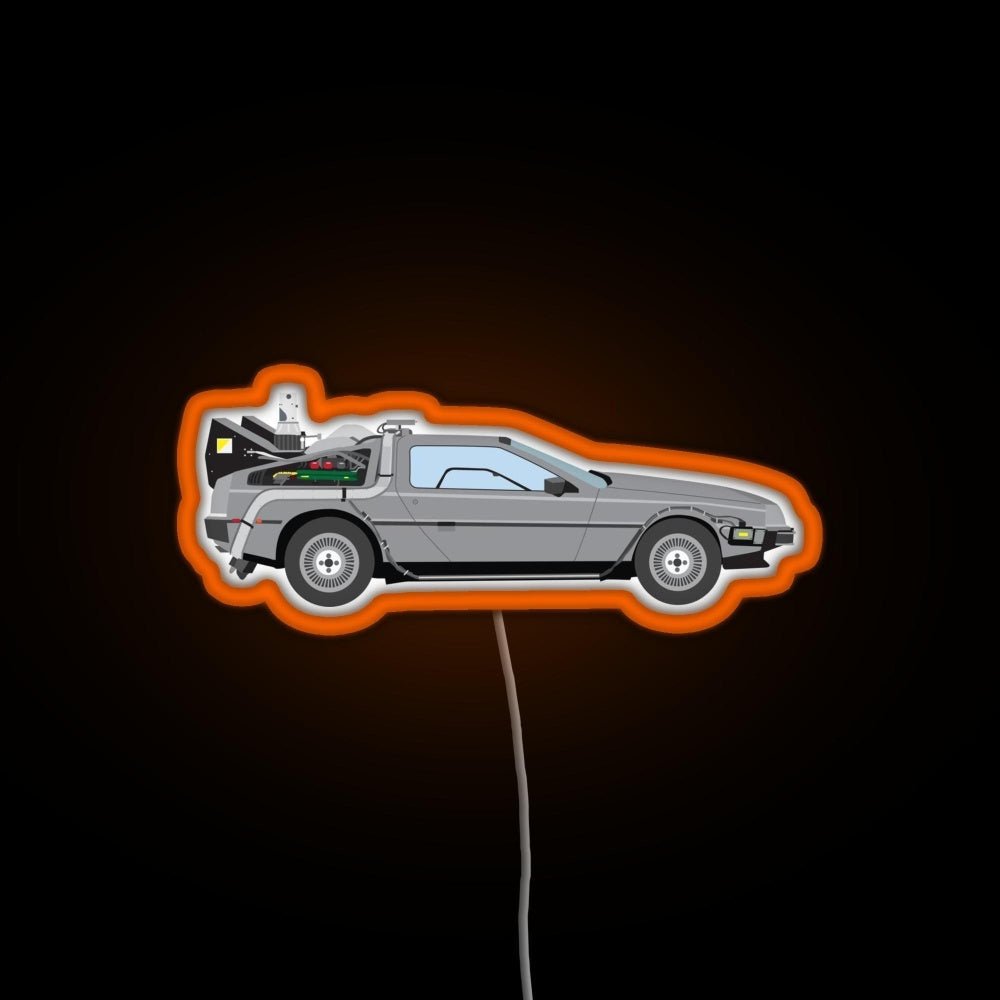 Back To The Future Rgb Led Neon Sign Pop Wall Art - Shineneon