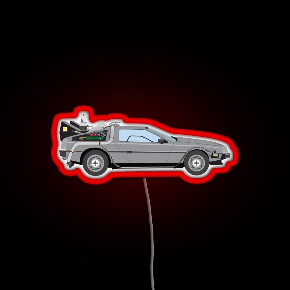 Back To The Future Rgb Led Neon Sign Pop Wall Art - Shineneon