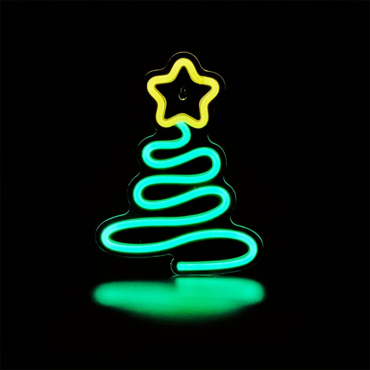 Backboard Led Neon Light Christmas Tree Xmas | Shineneon