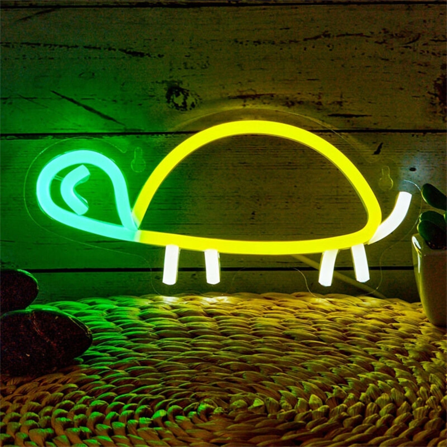 Backboard Turtle Led Neon Light For Home Decor - Shineneon