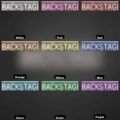 Backstage LED Neon Sign - 05 Color Grid