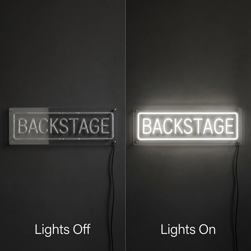 Backstage LED Neon Sign - Shineneon