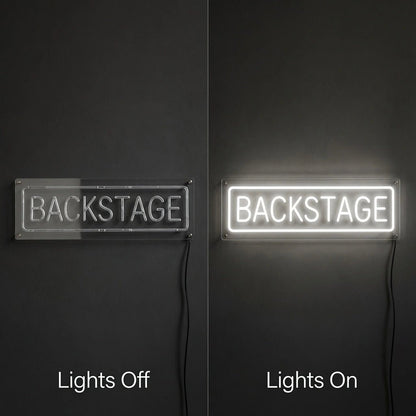 Backstage LED Neon Sign - Shineneon