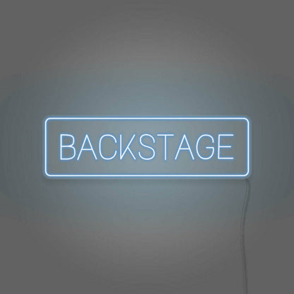 Backstage Neon Behind The Scenes Glamour - Shineneon