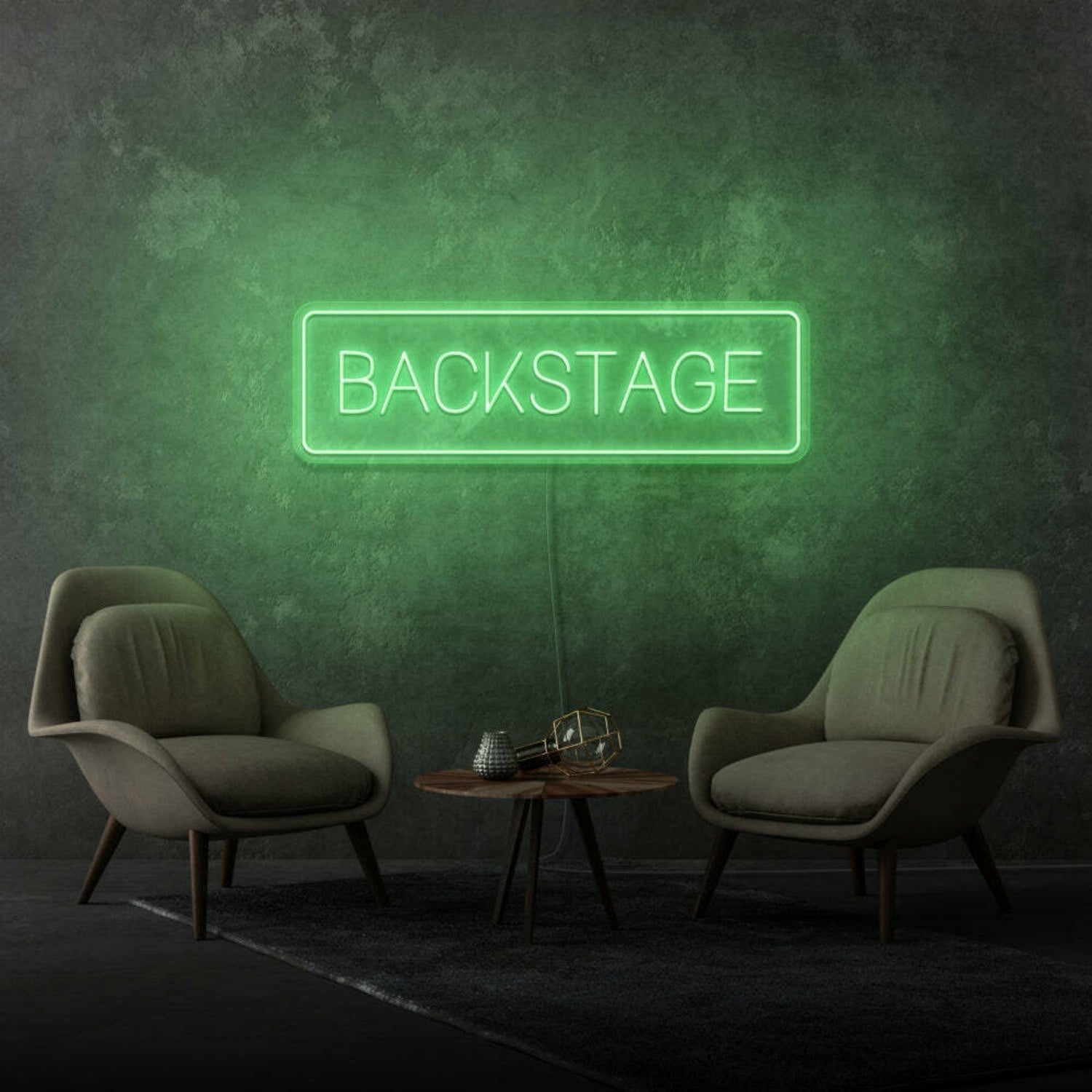 Backstage Neon Behind The Scenes Glamour - Shineneon