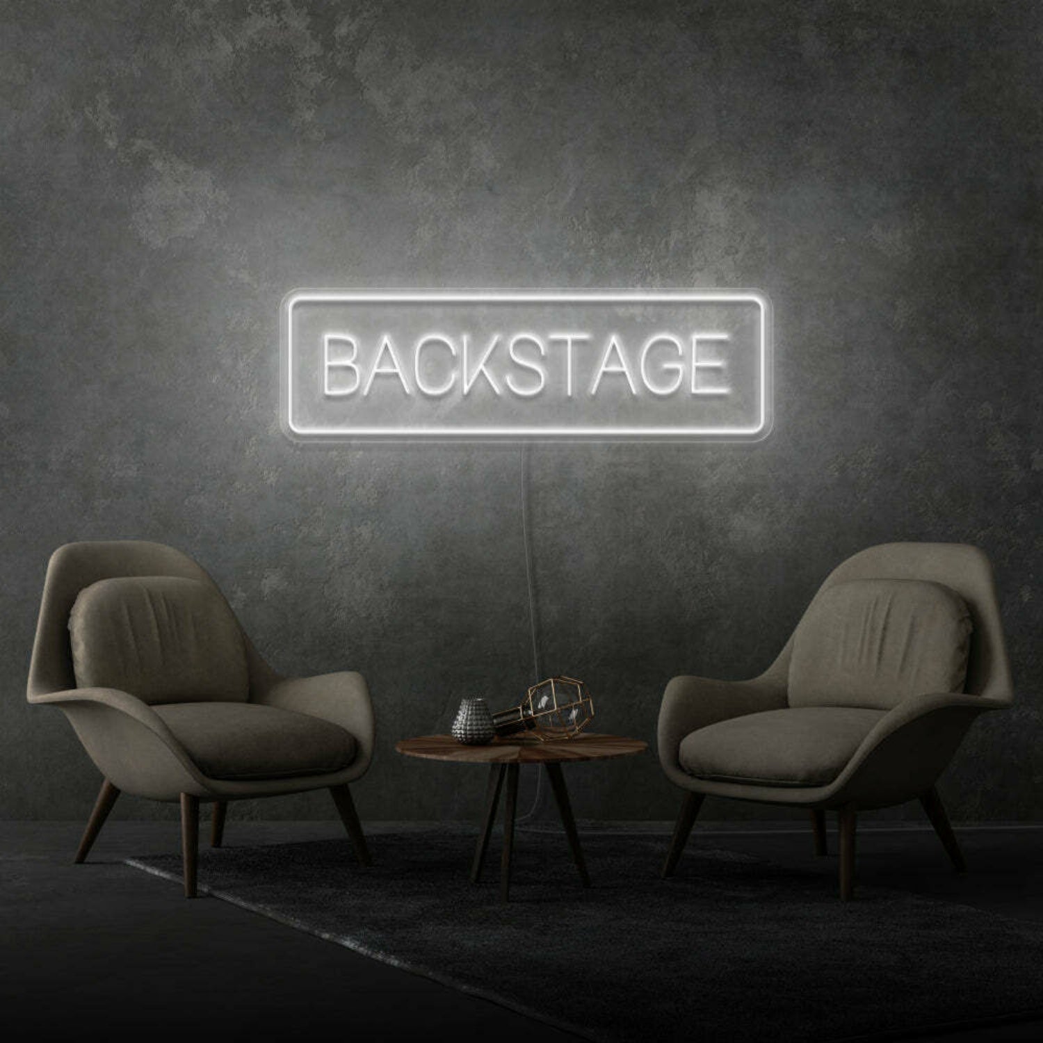 Backstage Neon Behind The Scenes Glamour - Shineneon
