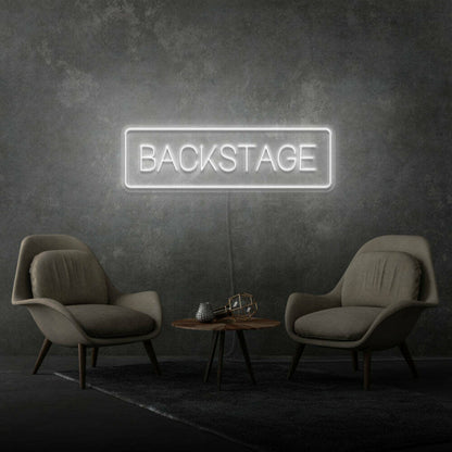 Backstage Neon Behind The Scenes Glamour - Shineneon