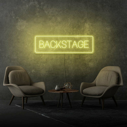 Backstage Neon Behind The Scenes Glamour - Shineneon