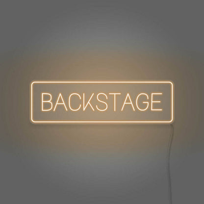 Backstage Neon Behind The Scenes Glamour - Shineneon