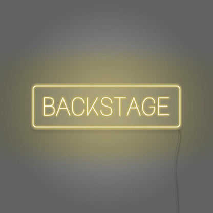 Backstage Neon Behind The Scenes Glamour - Shineneon