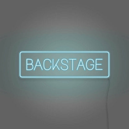 Backstage Neon Behind The Scenes Glamour - Shineneon