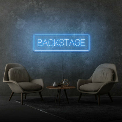 Backstage Neon Behind The Scenes Glamour - Shineneon