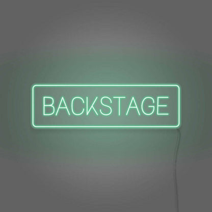 Backstage Neon Behind The Scenes Glamour - Shineneon