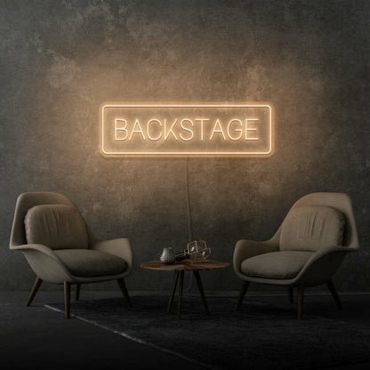 Backstage Neon Behind The Scenes Glamour - Shineneon