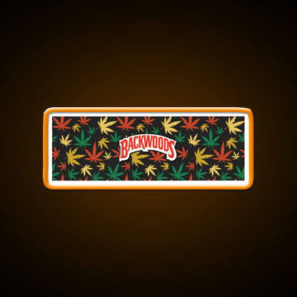 Backwoods Hemp Inspired Green Leaf Led Neon Sign Rgb Color - Shineneon
