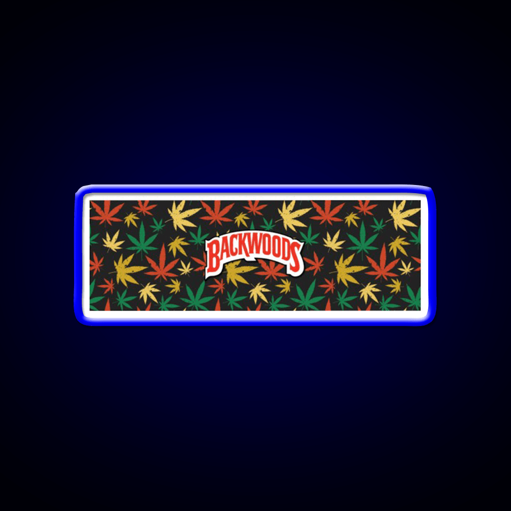 Backwoods Hemp Inspired Green Leaf Led Neon Sign Rgb Color - Shineneon