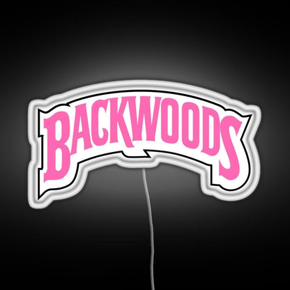 Backwoods Pink Rgb Led Neon Sign Pop Wall Art - Shineneon