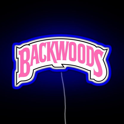 Backwoods Pink Rgb Led Neon Sign Pop Wall Art - Shineneon