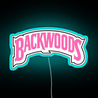 Backwoods Pink Rgb Led Neon Sign Pop Wall Art - Shineneon
