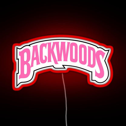 Backwoods Pink Rgb Led Neon Sign Pop Wall Art - Shineneon