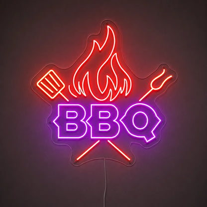 Backyard BBQ Neon Sign LED Neon Sign main product image