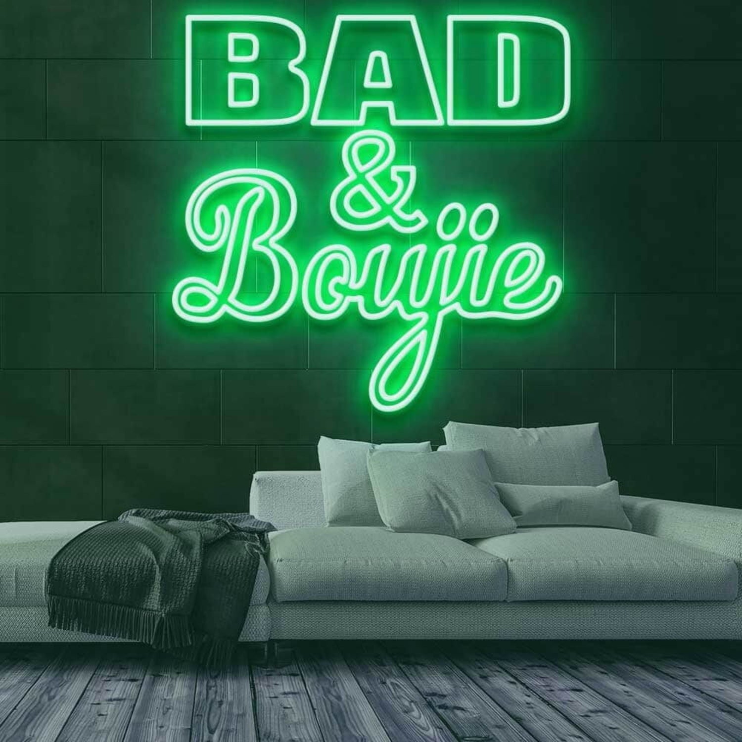 Bad And Boujie Led Neon Sign - Shineneon