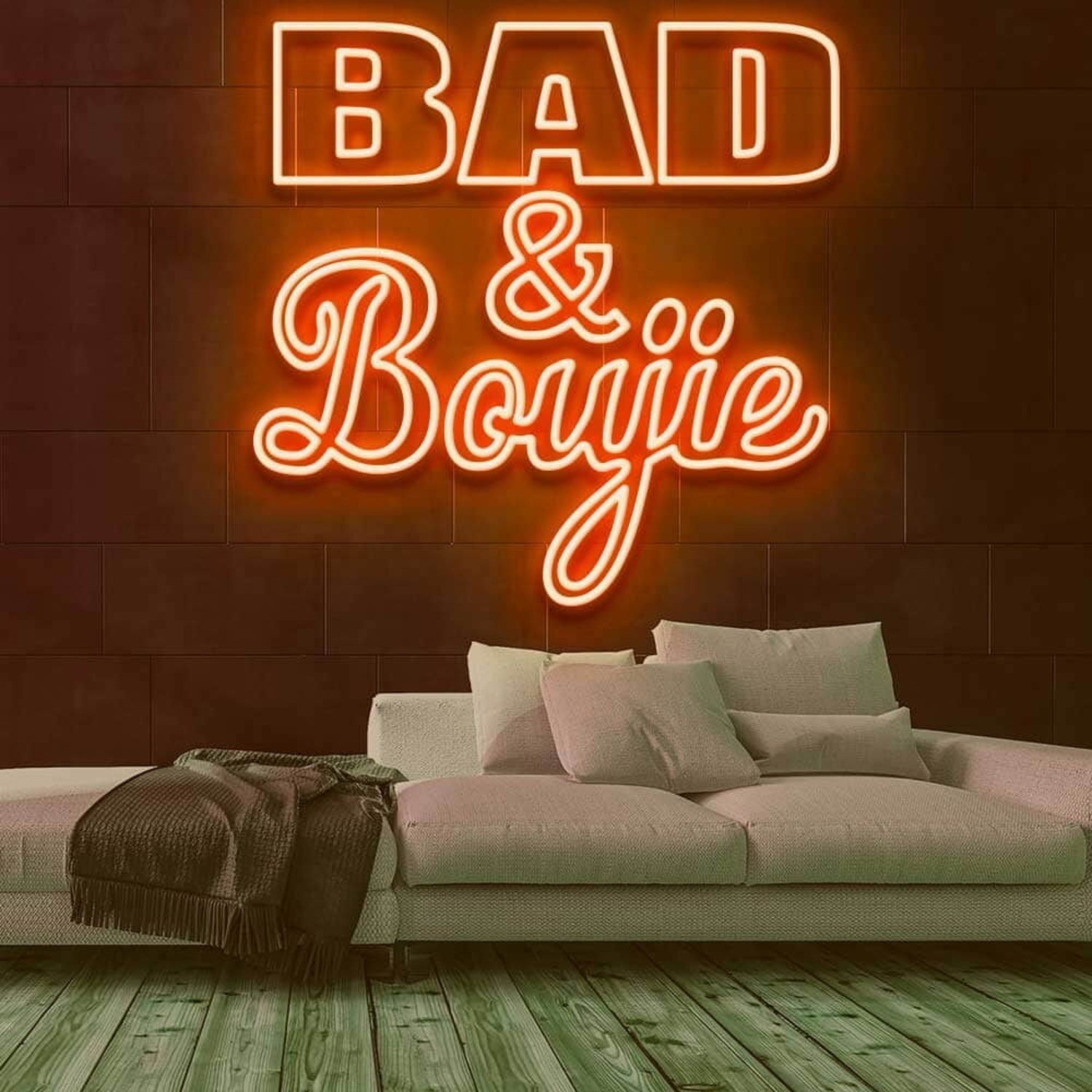 Bad And Boujie Led Neon Sign - Shineneon