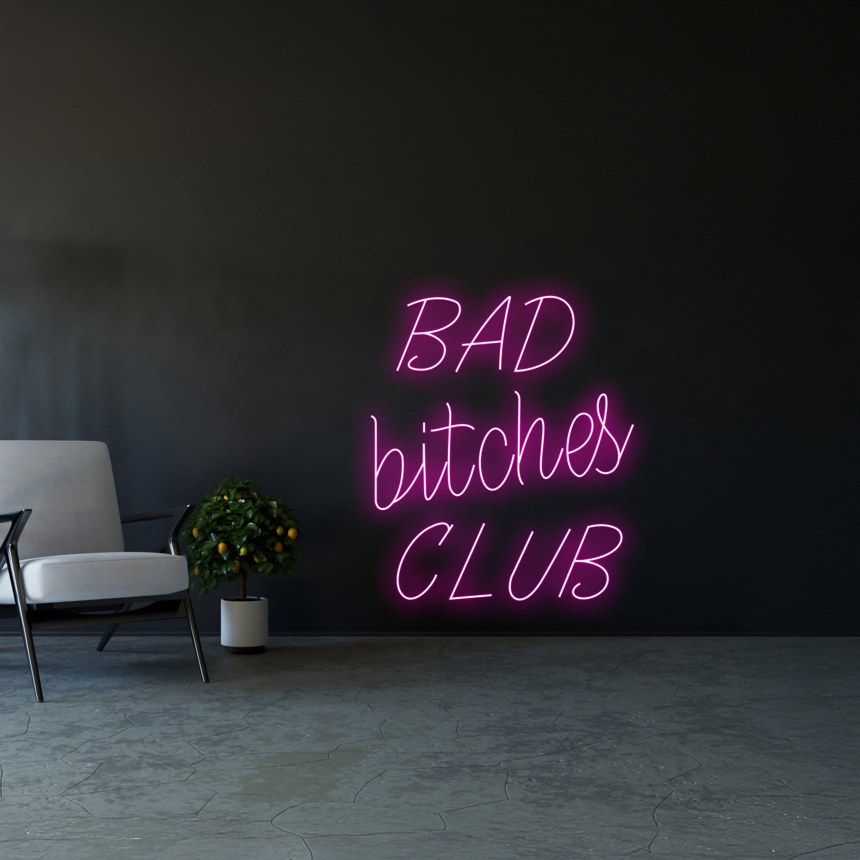 Bad Bitches Club Led Sign | Shineneon