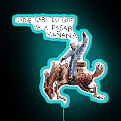 Bad Bunny Album Rgb Neon Sign - Shineneon