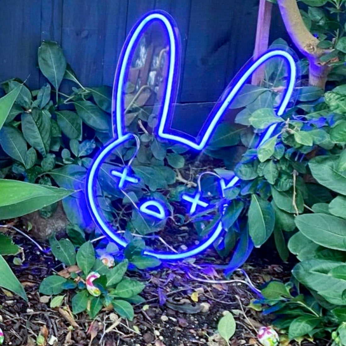 Bad Bunny Emoji Led Sign Business Neon Sign