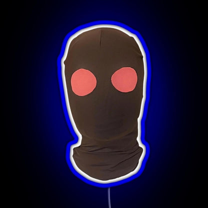 Bad Bunny Nadie Sabe Lo Que Va A Pasar Manana Rgb Neon Sign - LED neon sign close-up detail